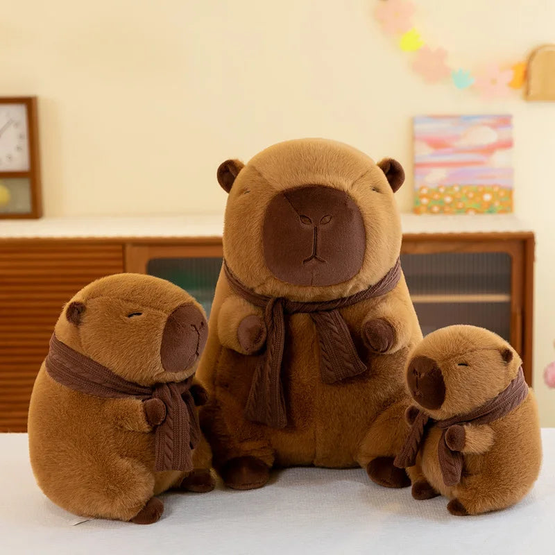 Peluche de capibara de 35 cm de diseño Kawaii